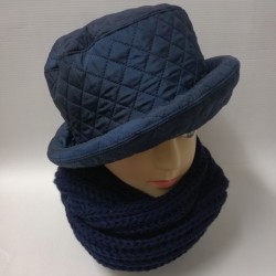 Dámsky klobúk tmavo modrý EMIR